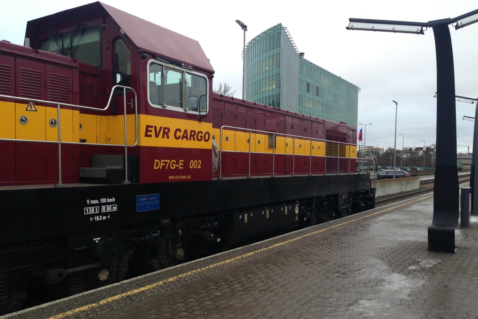 EVR Cargo kasumis